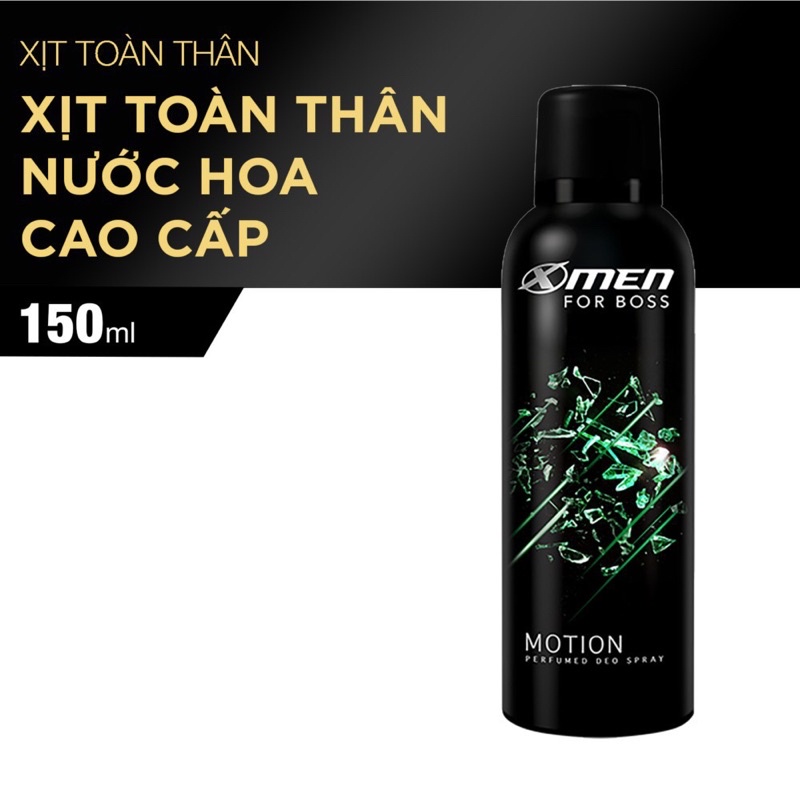 XỊT KHỬ MÙI XMEN FOR BOSS 150ml