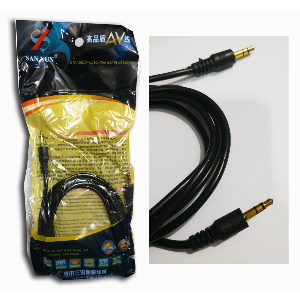 Dây Audio 3.5MM 2 Đầu Đực 1.5m Mã sản phẩm TH100873