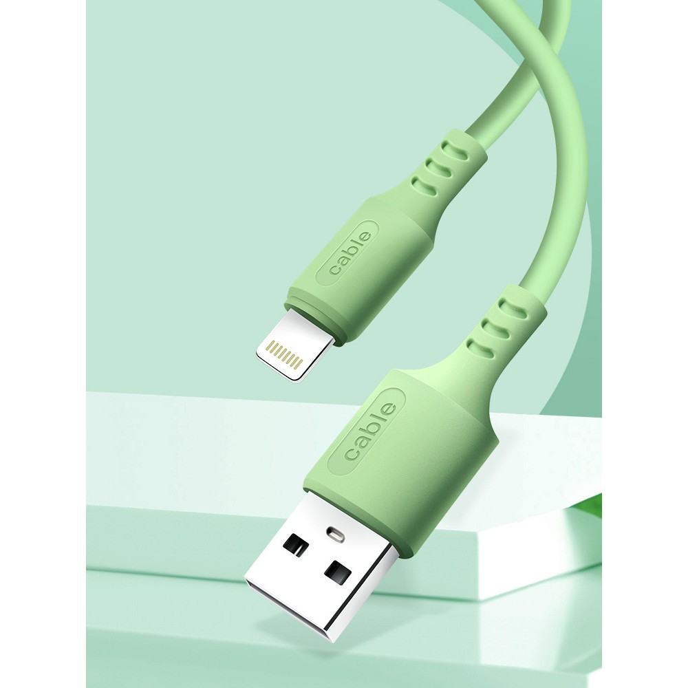 Dây cáp sạc USB chất liệu mềm mại cho dòng apple iphone chất lượng cao