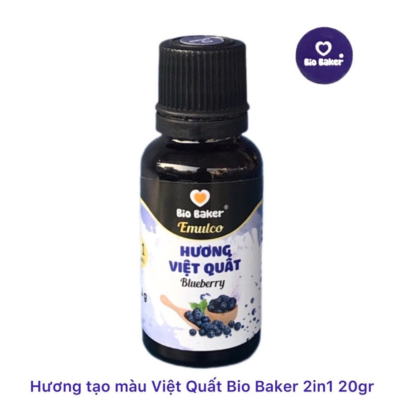 Tinh chất hương và màu thực phẩm dạng Gel Bio Baker  / hương thực phẩm, màu thực phẩm / hương lá dứa