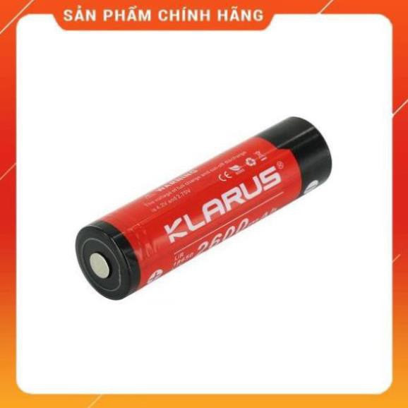 Pin sạc Klarus 18650 dung lượng 2600mAH có mạch bảo vệ