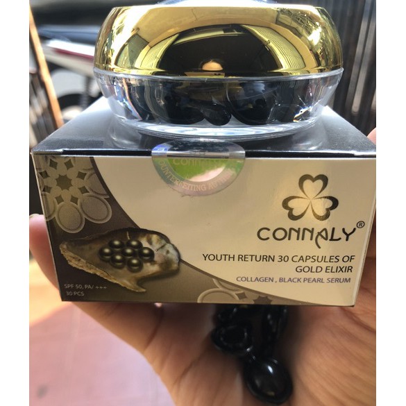 Viên dưỡng da Connaly (Tinh Chất Collagen & Ngọc Trai Đen)