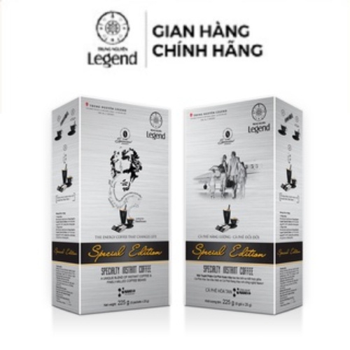 [Trung Nguyên E-Coffee] Combo 2 Cà Phê Special Edition Trung Nguyên Legend - Hòa tan Sữa - Hộp 9 gói