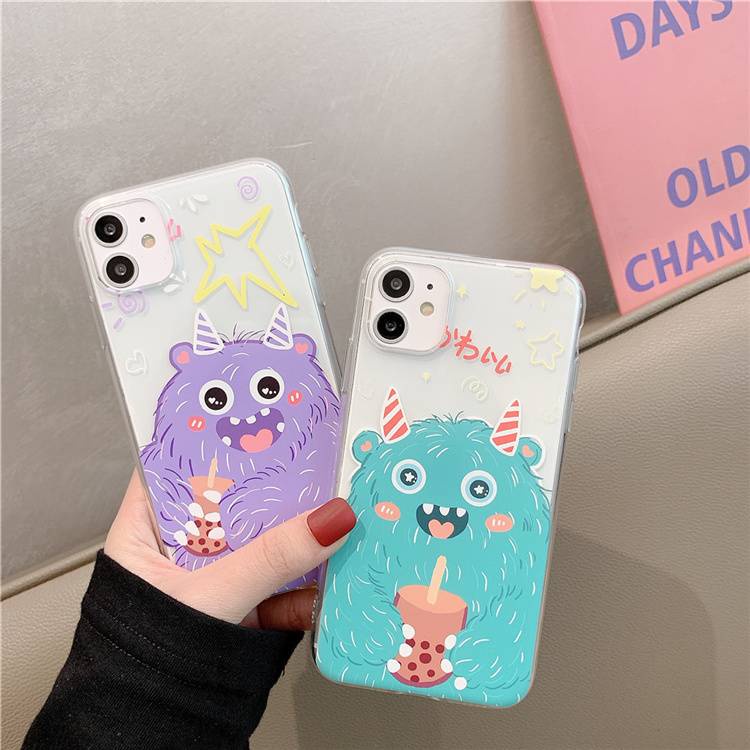 Ốp iphone Hình Quái Vật Hoạt Hình Cho iPhone 6/6plus/6s/6splus/7/7plus/8/8plus/x/