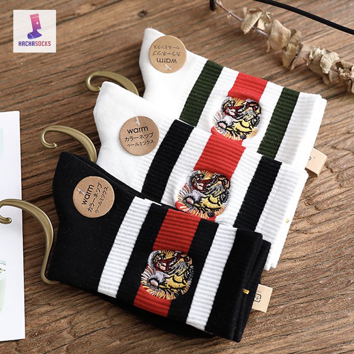 Vớ Hổ GG Cổ Cao Unisex