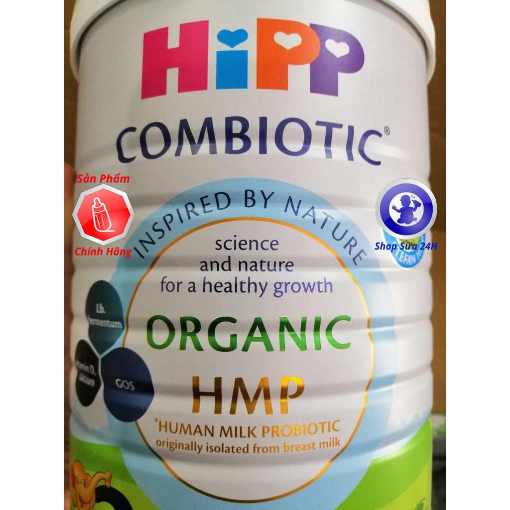 [MẪU MỚI] Sữa HiPP COMBIOTIC ORGANIC HMP Số 1 Lon 800G