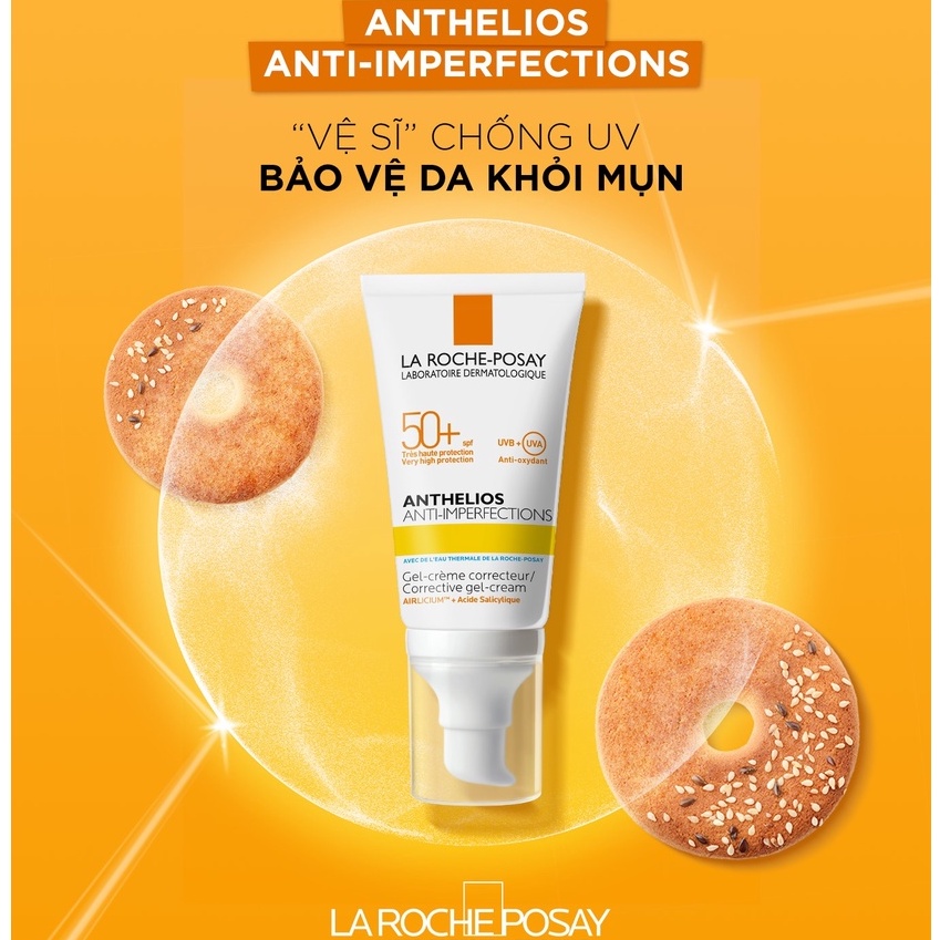 Kem Chống Nắng La Roche-Posay Anthelios Anti-Imperfections Corrective SPF50+ - 50ml