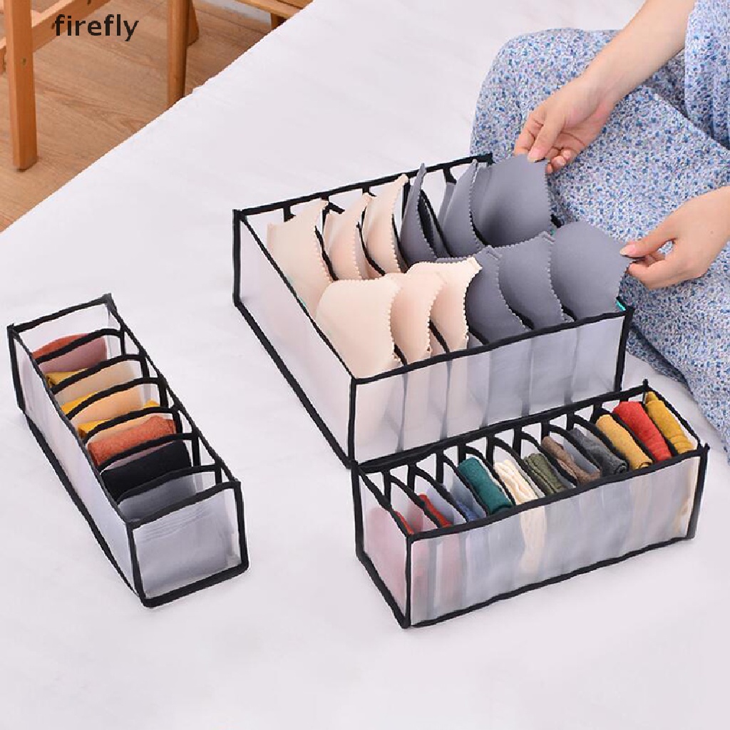 Hộp Đựng Đồ Lót / Vớ / Cà Vạt Chia Ngăn Tiện Dụng