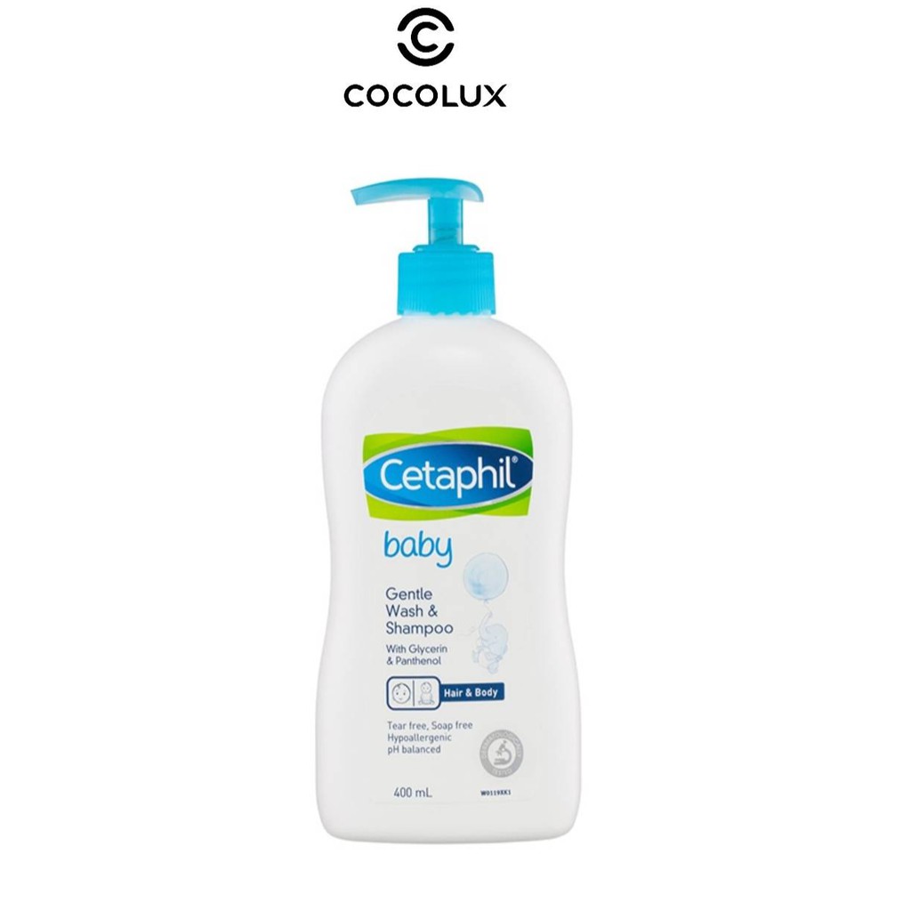 Sữa Tắm Và Gội Cetaphil 2 Trong 1 Dịu Nhẹ Cho Bé Baby Gentle Wash &amp; Shampoo-[COCOLUX]