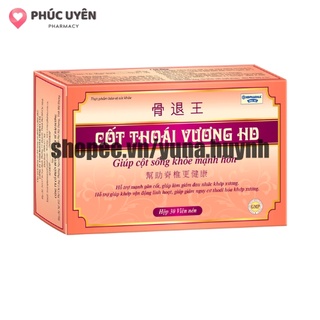 Viên uống CỐT VƯƠNG HD hỗ trợ mạnh gân cốt, giúp giảm đau nhức khức xương – Hộp 30 viên