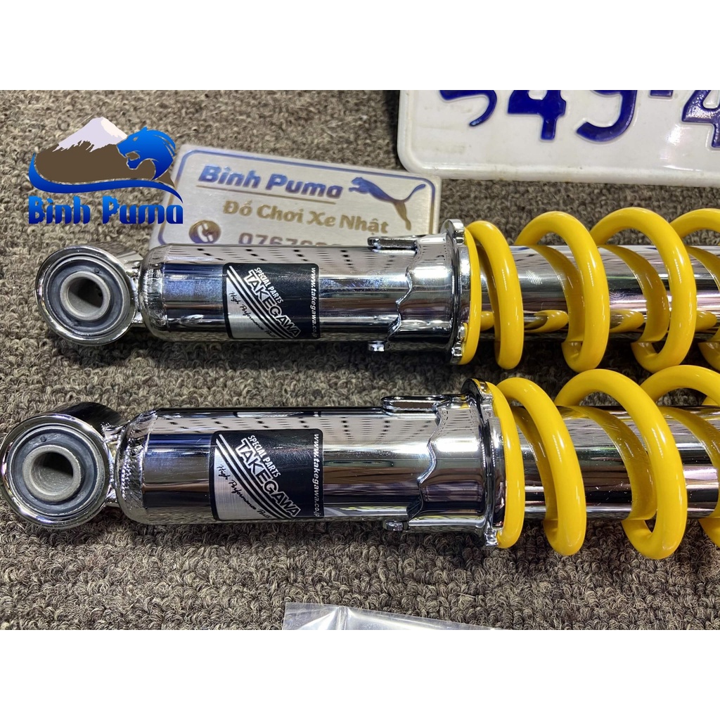 Phuộc TAKEGAWA Size 330mm Vàng Nice