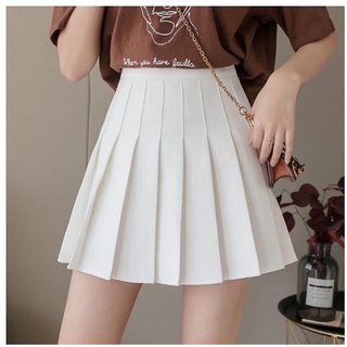 Chân váy tennis xếp ly trơn, chân váy xếp ly phong cách Hàn Quốc