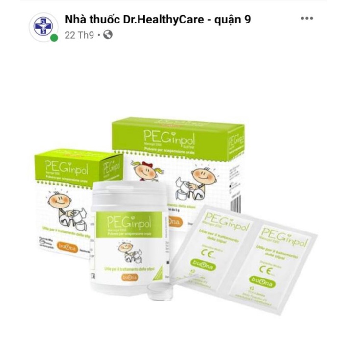 ✅ PEGinpol / PediaPEG - táo bón không còn lo an toàn cho trẻ từ 6 tháng tuổi