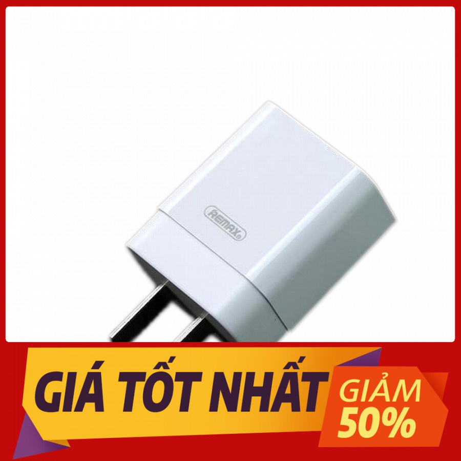 Củ sạc an toàn Remax RPU110 dành cho Samsung, Iphone, Ipad, bảo hành chính hãng toàn quốc 6 tháng