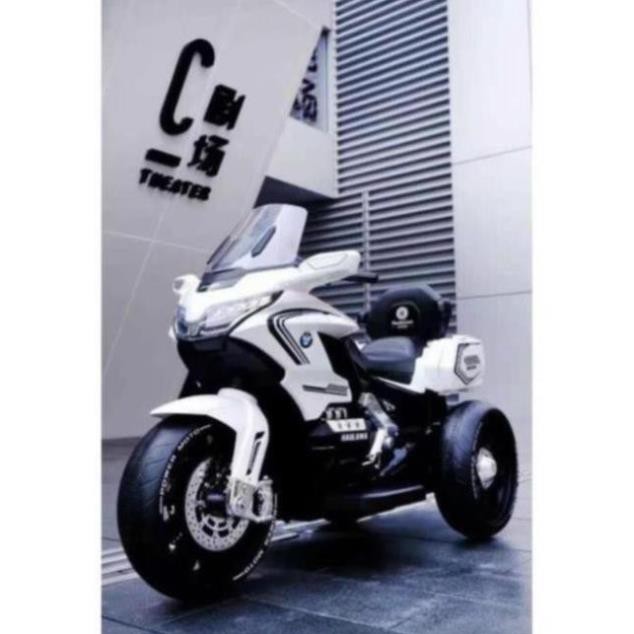Xe máy điện 3 bánh Super Moto đồ chơi vận động ngoài trời cho trẻ em