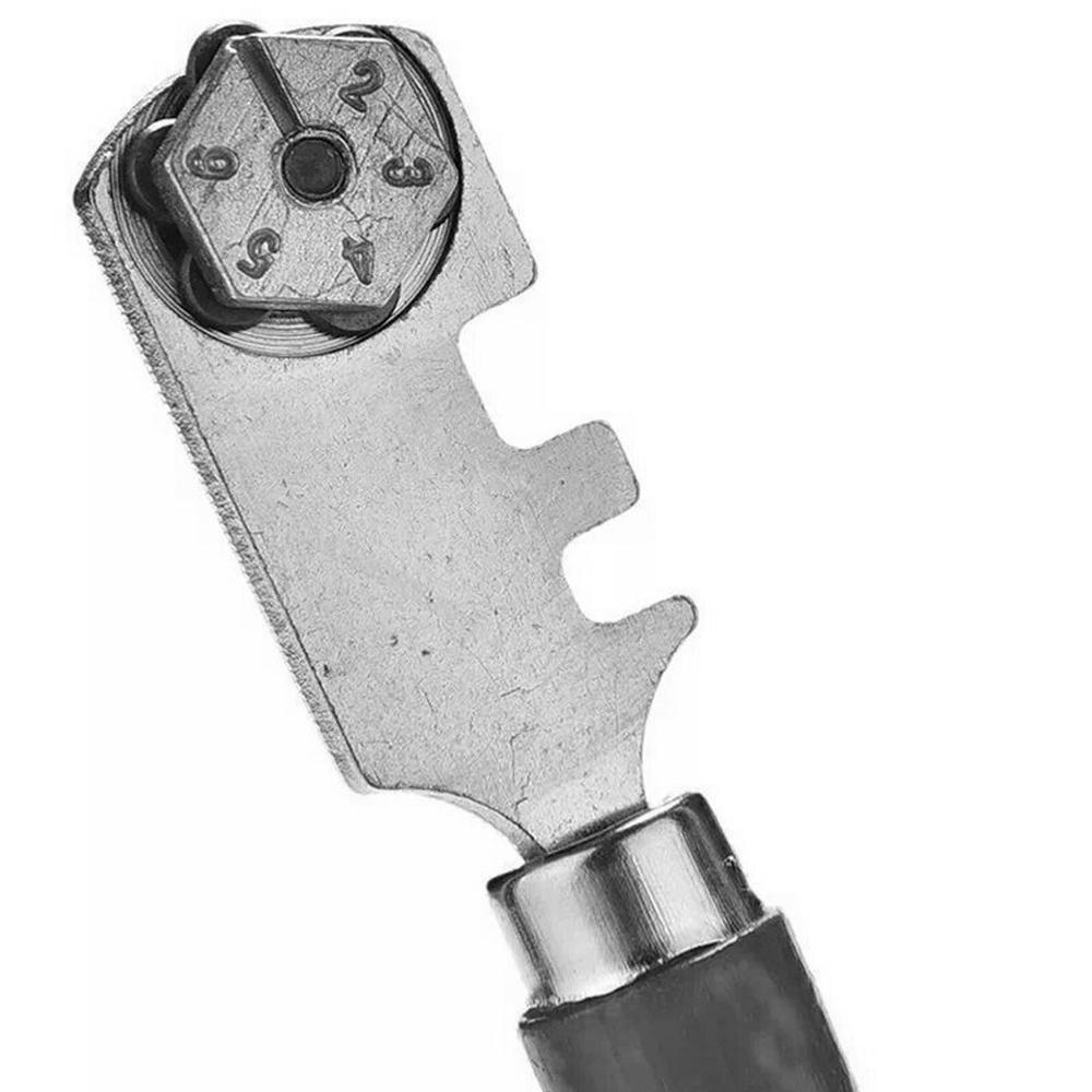 Dụng Cụ Cắt Kính Với 6 Bánh Xe Bằng Gỗ