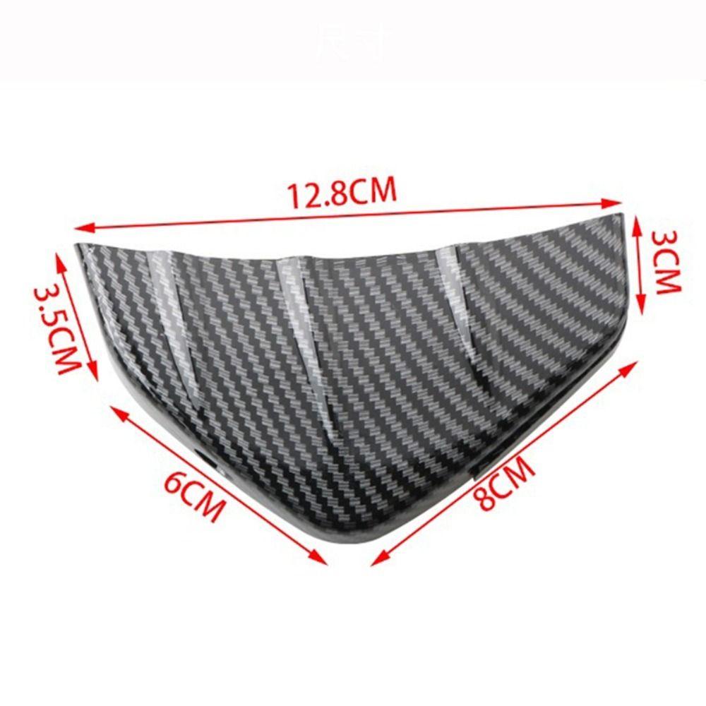 Phụ Kiện Cản Sau Họa Tiết Sợi Carbon Chống Va Chạm Cho Xe Hơi