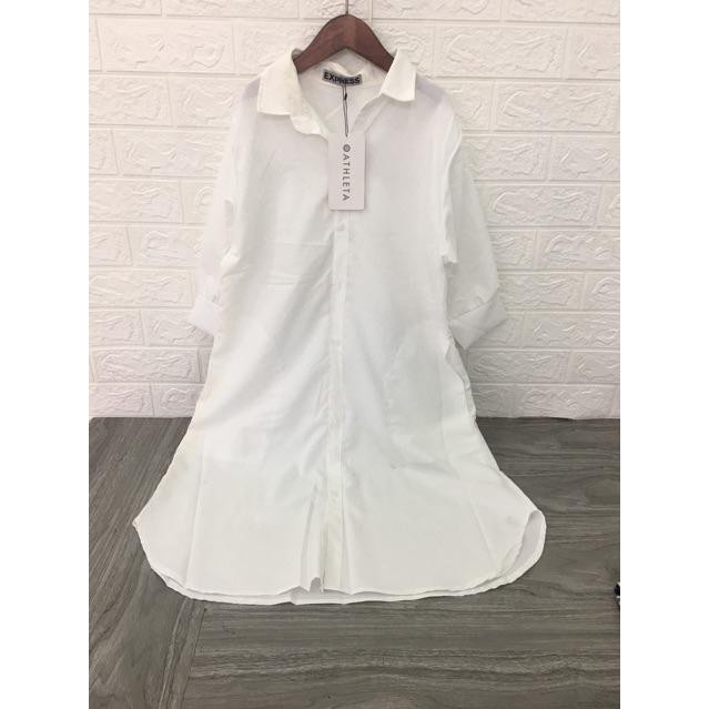 [ Mã FAMAYWA2 giảm 10K đơn 50K] [DuyKhuongShop] Váy sơ mi trắng | BigBuy360 - bigbuy360.vn