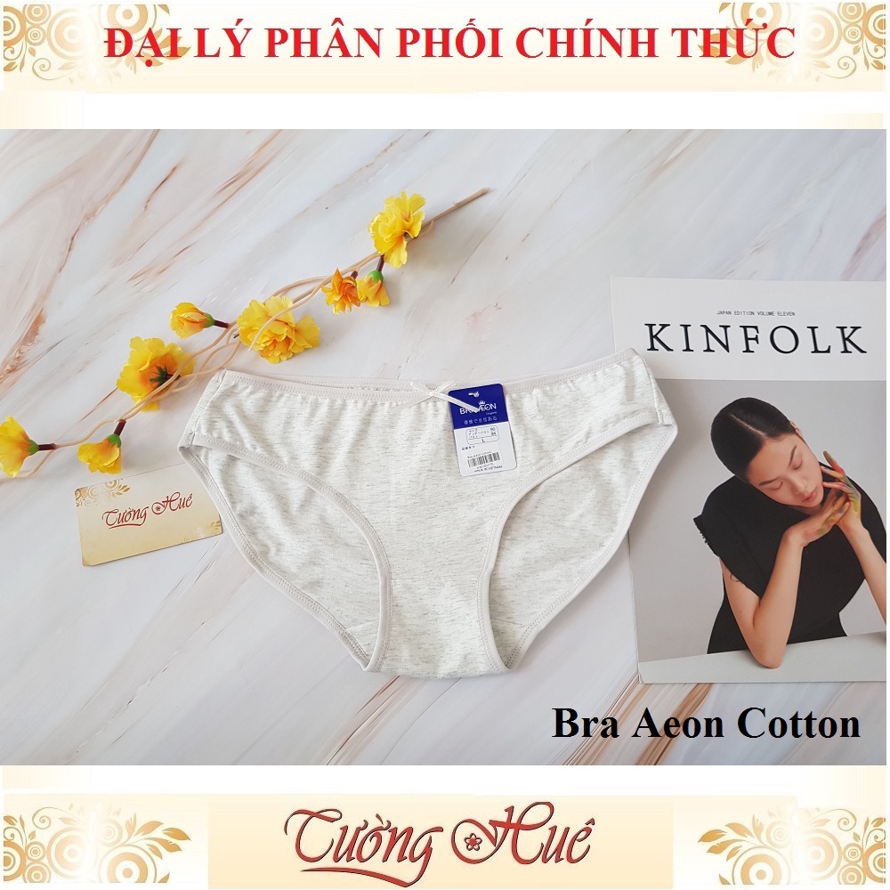 Quần lót nữ Bra Aeon Cotton trơn MÀU NGẪU NHIÊN.