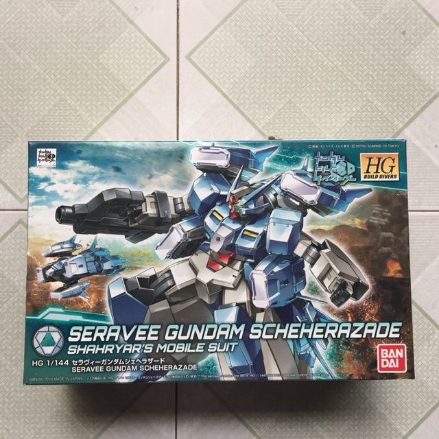 Mô Hình HGBD 006 Seravee Gundam Scheherazade