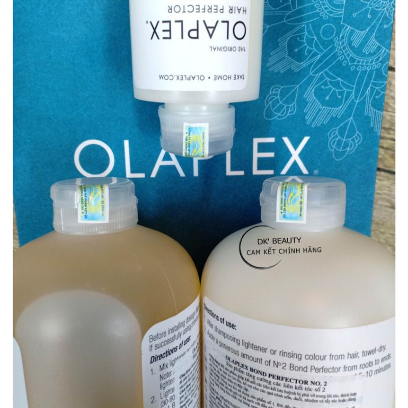 🥇Olaplex Phục Hồi Tóc No1 No2 No3