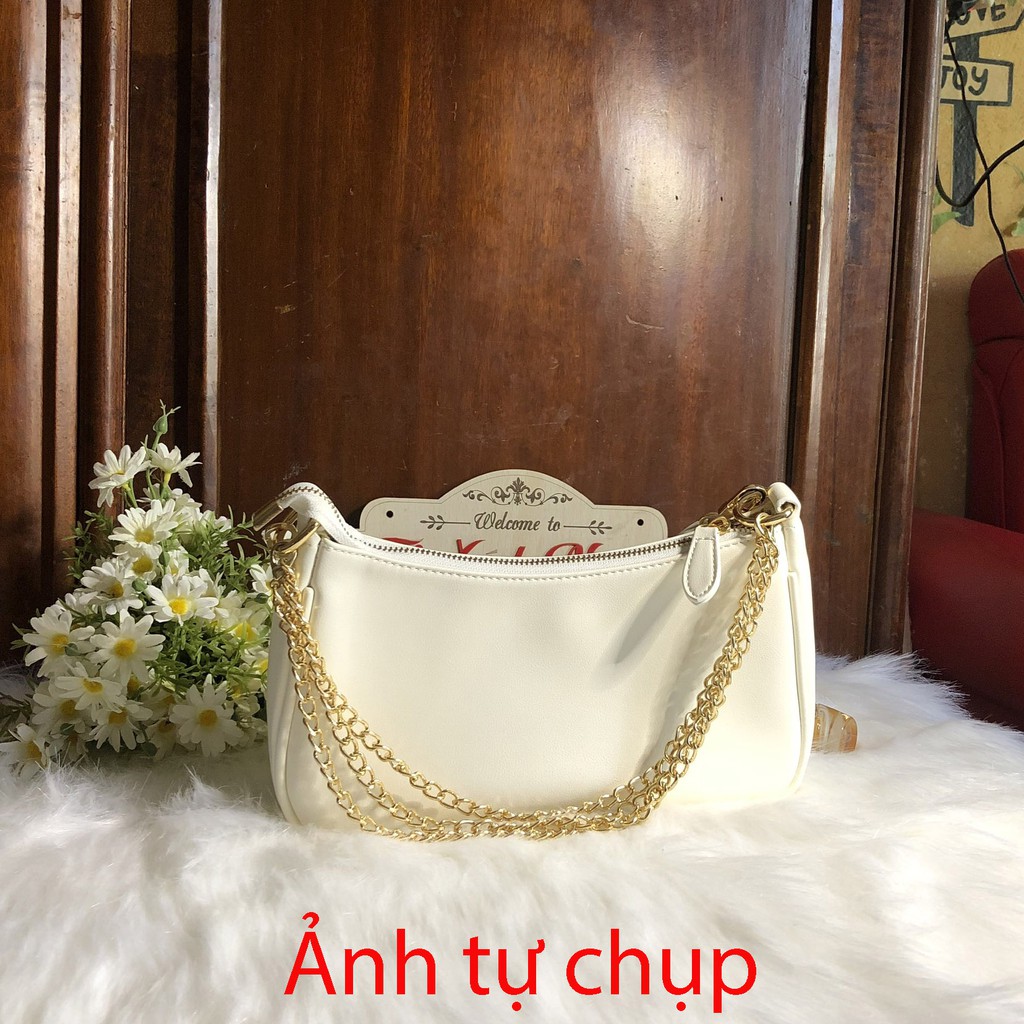 Túi Kẹp Nách Nữ Túi Đeo Chéo Nữ Vintage Hottrend 2 Màu Lựa Chọn Chất Liệu Cao Cấp Có 2 Dây