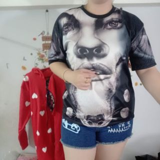 Áo thun lạnh thái 3D