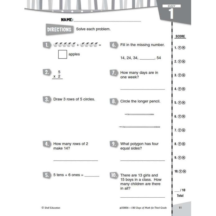 180 Days of Math - 4c