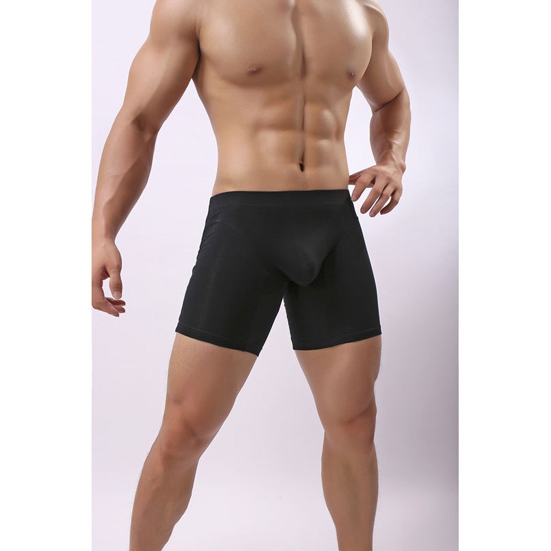 Quần lót boxer cotton dài chống mòn cho nam