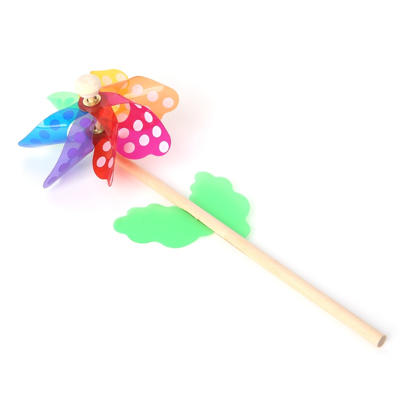 Chong chóng 7 cánh nhiều màu sắc cho bé chơi ngoài trời