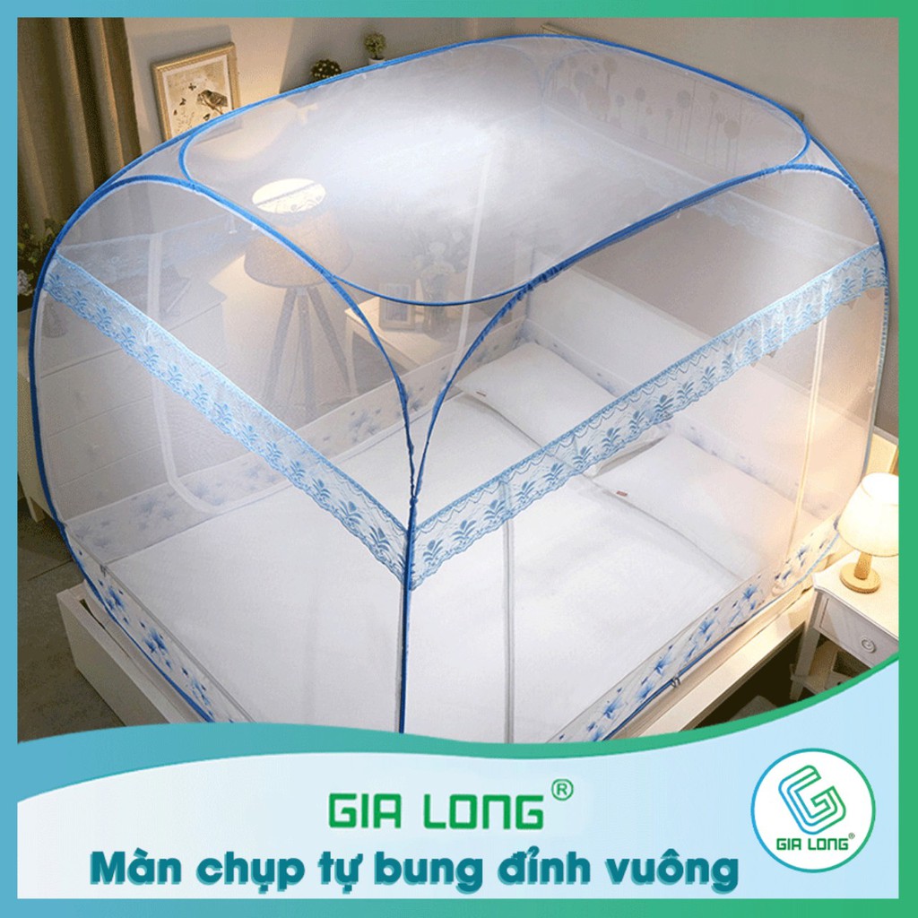 MÀN CHỤP ĐỈNH RỘNG CÓ CHÂN VIỀN VẢI CAO CẤP GIA LONG BẢO HÀNH CHÍNH HÃNG 1 NĂM