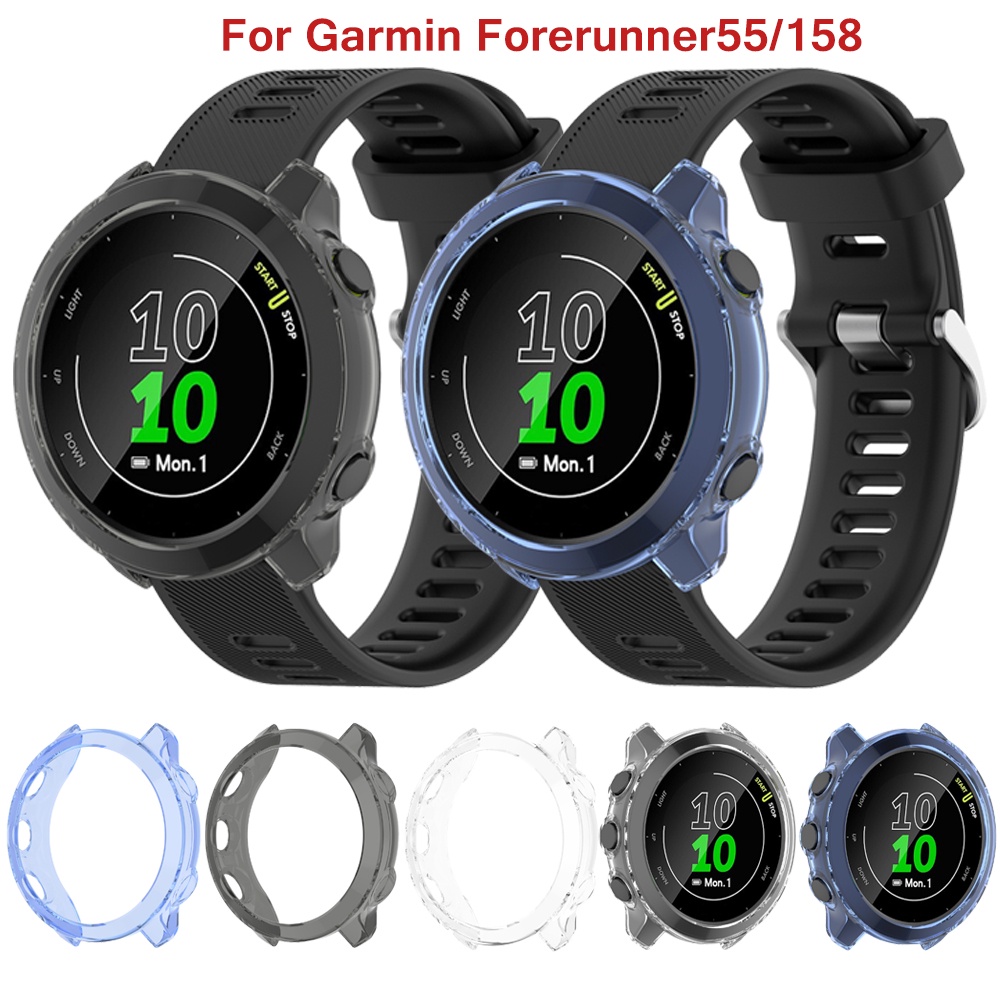 Ốp bảo vệ bằng TPU mềm chống sốc cho Garmin forerunner 55/158