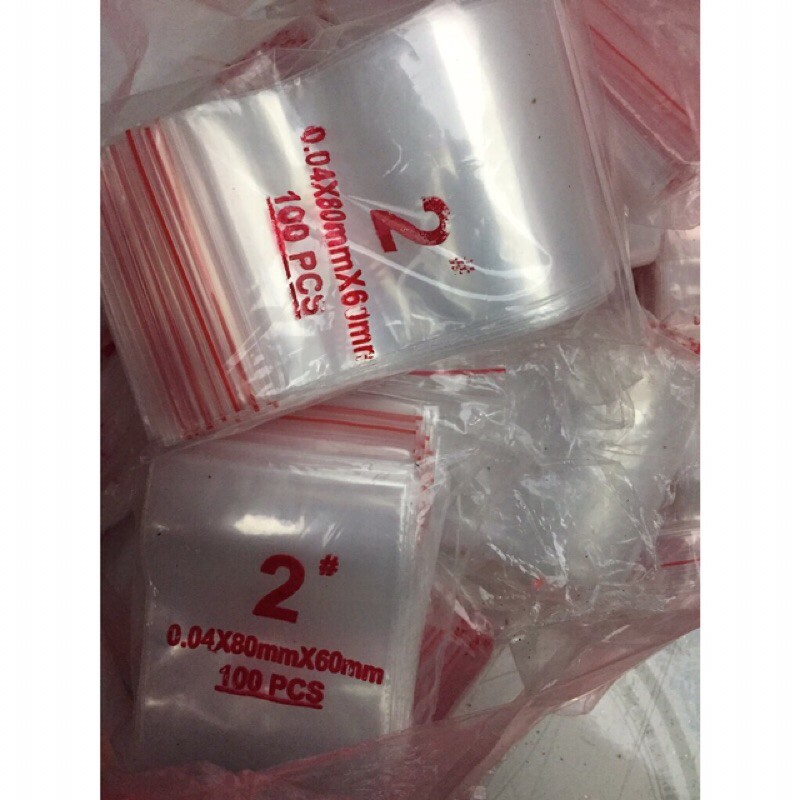 100 tui zip đựng gạo muối