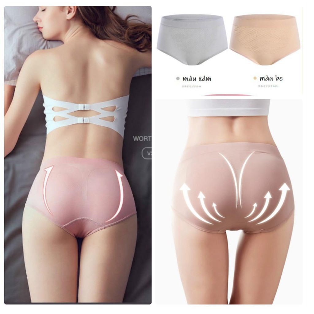 COMBO 4 Quần Lót Gen Nịt Bụng Nâng Mông Kháng Khuẩn NHẬT BẢN COMBO4QUANLOT08