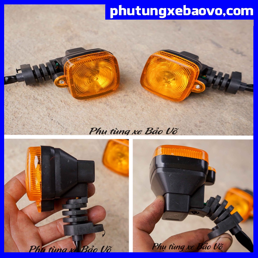1 cặp xi nhan vuông cào cào chống gãy