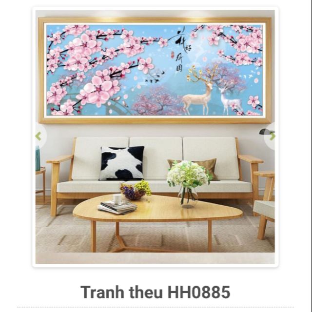 Tranh thêu chữ thập thêu kín hh0885(194x83)