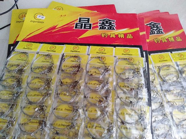 Thẻo cáp câu cá , thẻo 5 lưỡi.