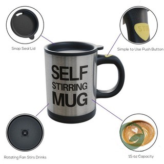 Cốc Pha Cafe Tự Động Khuấy Self Mug