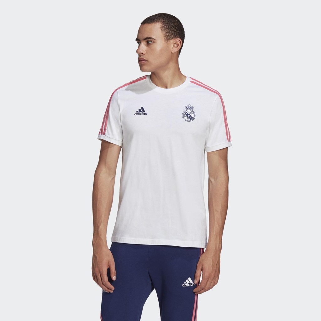 Áo adidas FOOTBALL/SOCCER Real Madrid 3-Stripes Nam Màu trắng GI0005 ❕ *