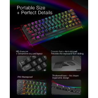 Bàn Phím Bluetooth Không Dây Blitzwolf Bw-Kb1