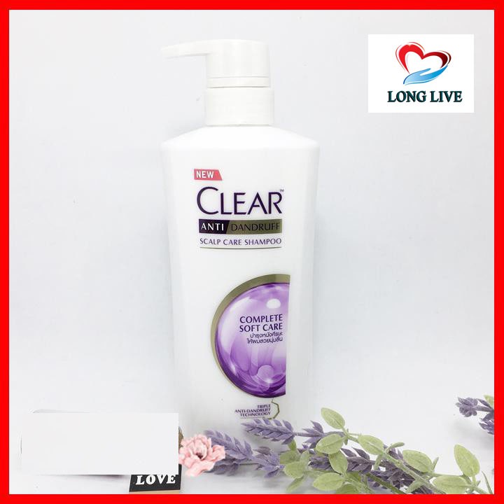 Dầu Gội Clear sạch gàu 450ml đủ 6 vị