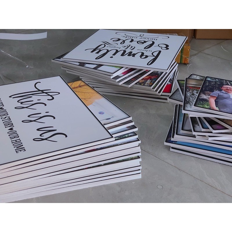 Khung ảnh dán tường fomex siêu bền nhẹ | BigBuy360 - bigbuy360.vn