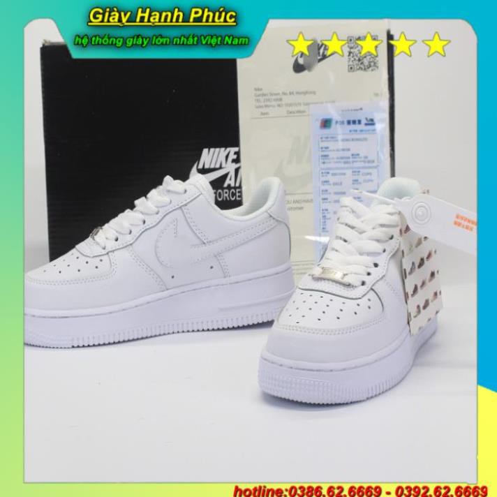 [TẶNG TÂT+TẨY VỆ SINH] 🔥Giày thể thao sneaker AF1 trắng full box 1.1 | BigBuy360 - bigbuy360.vn
