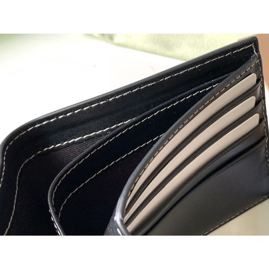 Ví nam da thật thời trang cao cấp Burberry BBR kiểu dáng cổ điển sang trọng