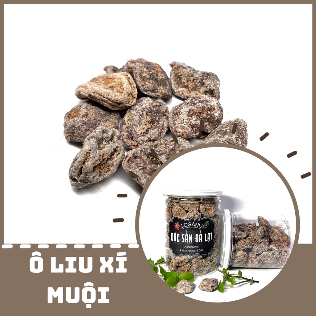 Ô liu xí muội không hạt, chua chua| Đặc sản Đà Lạt| Coganu