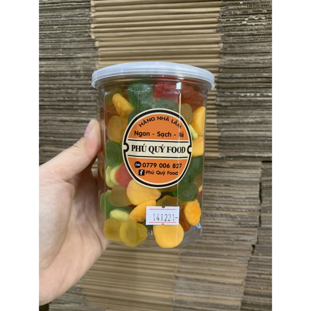 Kẹo dẻo chip chip trái cây Lon 500gr  -[FREE SHIP] TỪ ĐƠN 50K, [Loại Đặc Biệt] Hàng ngon nhà làm | BigBuy360 - bigbuy360.vn