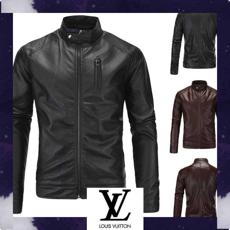 Áo Da Nam Thời Trang Cao Cấp Không Bong Tróc Nổ áo da nam thật hà nội