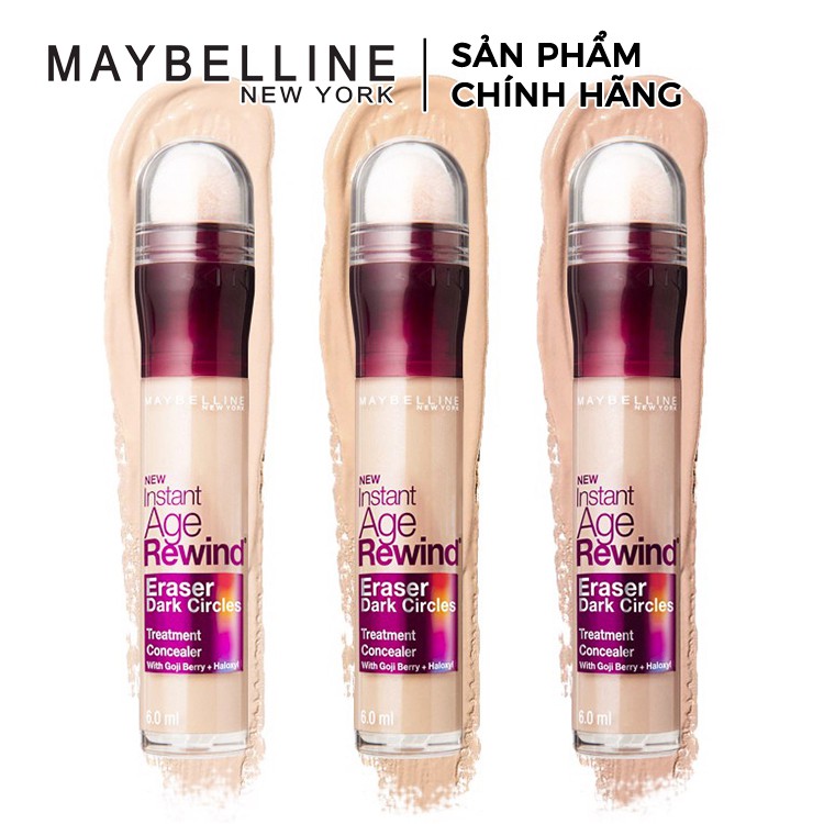 [CHÍNH HÃNG] Bút Cushion Maybelline Instant Age Rewind Che Khuyết Điểm Giảm Quầng Thâm PM712