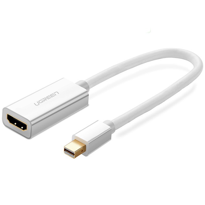 [GIÁ SỈ]  Cáp Chuyển Mini Displayport Sang HDMI UGREEN 10460 - Thunderbolt To HDMI - Hàng Chính Hãng