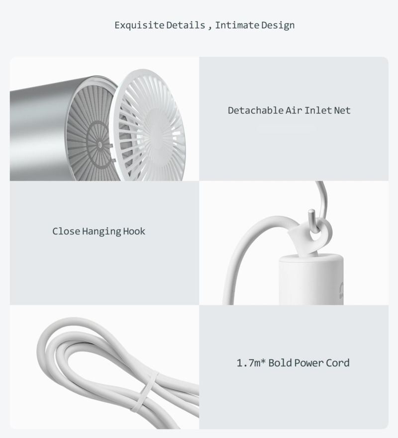 Máy sấy tóc ion âm chuyên nghiệp xiaomi h500 với đầu hút từ tính chất lượng cao tiện dụng